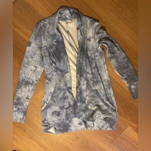 90 Degree Sweatshirt Cardigan